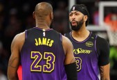 NBA常规赛詹眉30中8合计仅得22分 华子13投3中 森林狼替补54分大胜湖人