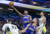 NBA常规赛哈利伯顿14+8 西亚卡姆19+10 小萨17+21 步行者送国王4连败