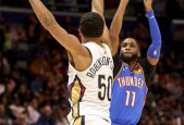 NBA常规赛亚历山大31分 杰威27+6+5 穆雷26+9+5 莺歌伤退 雷霆客胜鹈鹕