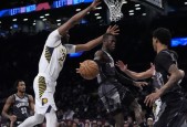 NBA常规赛卡梅隆-约翰逊26+7 西蒙斯7+7+9 篮网送步行者4连败